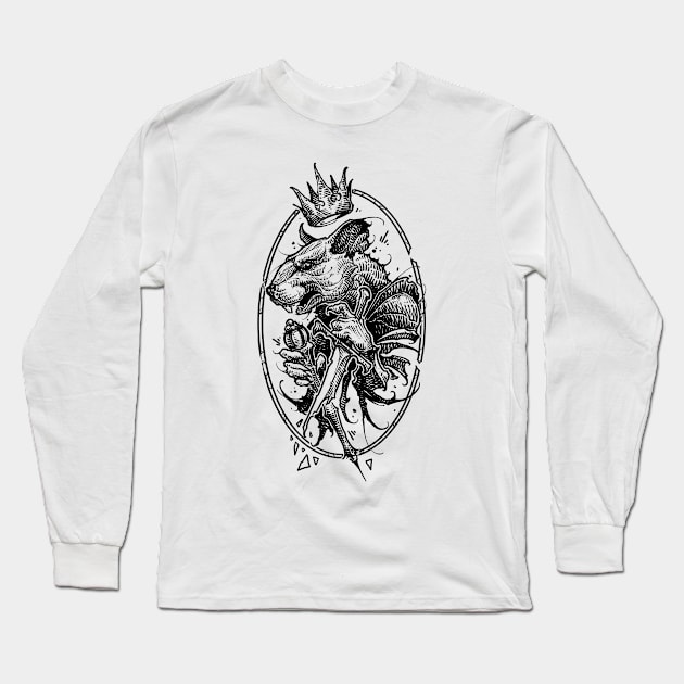 Rat king Long Sleeve T-Shirt by vl.nov